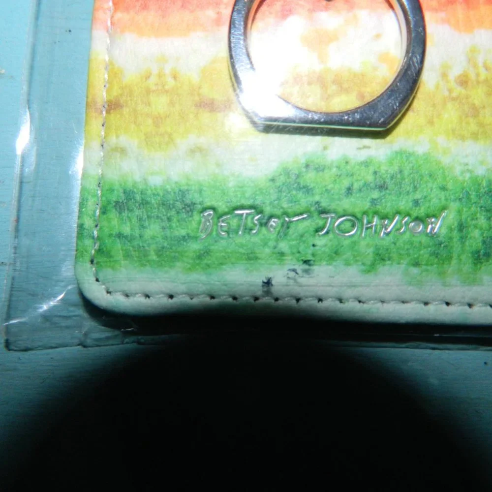5/$25 Betsey Johnson Stick on Phone Ring Wallet